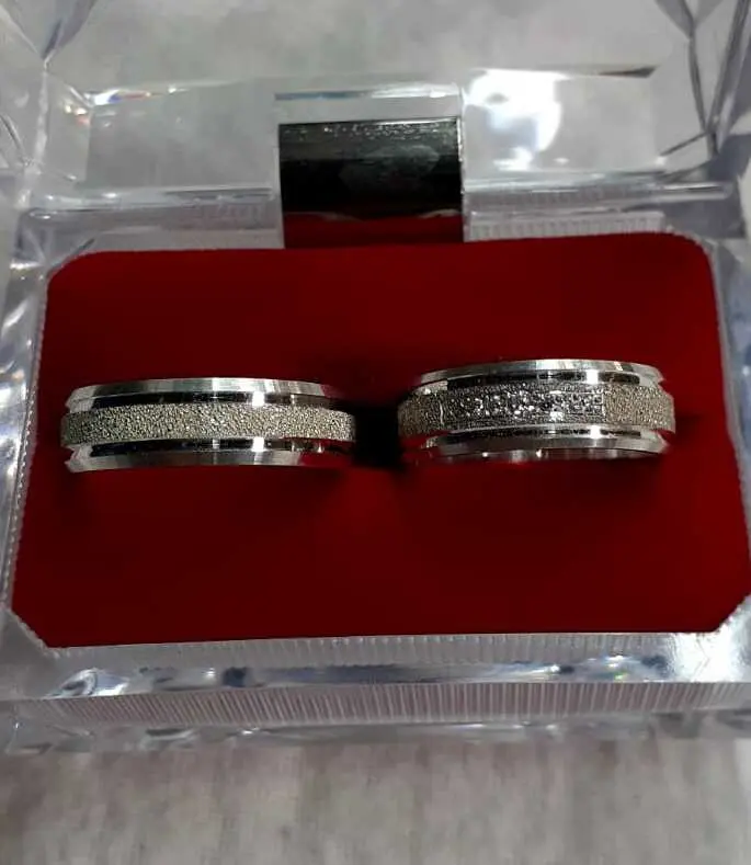 Aros de compromiso en plata - Joyería La Filigrana Trujillo